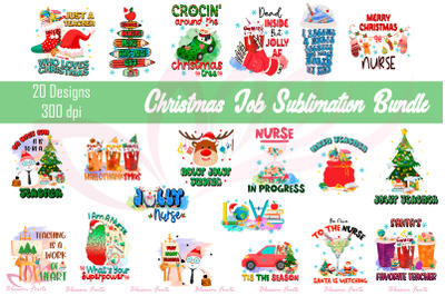 Christmas Job Sublimation Bundle