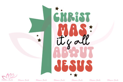 Christmas it&#039;s all about Jesus PNG