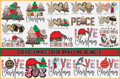 Christmas Sublimation Bundle