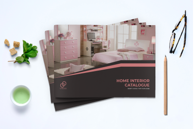 A5 Home Interior Catalogue Template