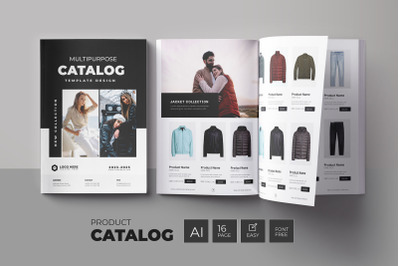 Multipurpose catalog Template Design