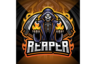 Reaper esport mascot logo design