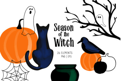 Halloween Clipart collection