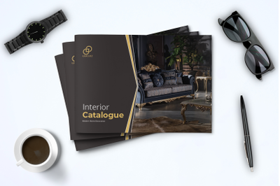 A5 Home Interior Catalogue Template