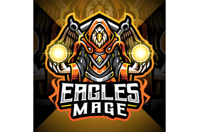 Eagles mage esport mascot logo