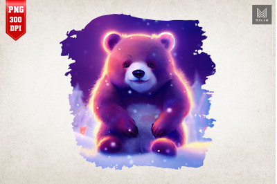 Cute Winter Bear