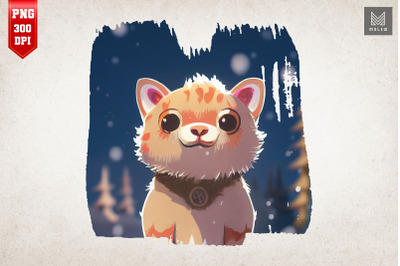 Cute Winter Cat 6