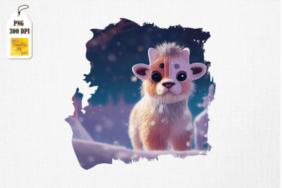 Cute Winter Fantasy Creature