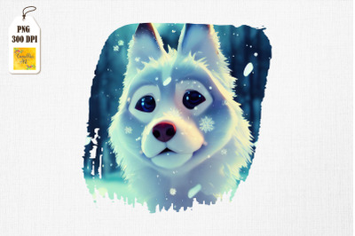 Cute Wolf Winter