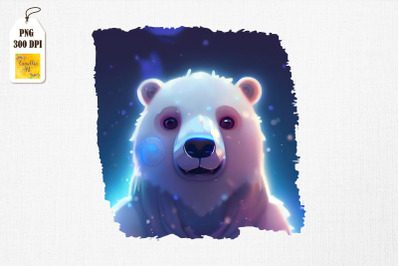 Cute Winter Polar Bear