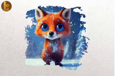 Cute Winter Fox 2