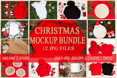 Christmas mockup bundle