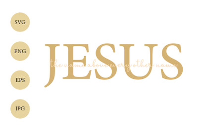 Jesus SVG PNG&2C; Christian SVG&2C; Religious Svg&2C; Baptism Svg