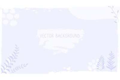 Organic minimal background&2C; floral decorative long banner with branch