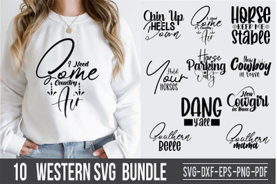 Western SVG Bundle