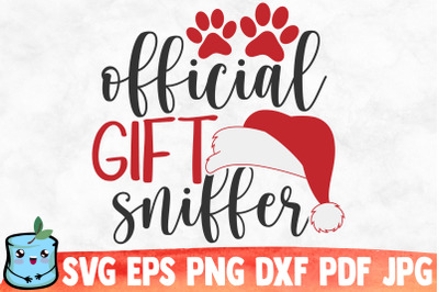 Official Gift Sniffer SVG Cut File