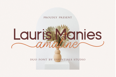 Lauris Manies Amaline - Duo Font