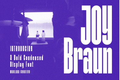 Joy Braun Sans Serif Display Font