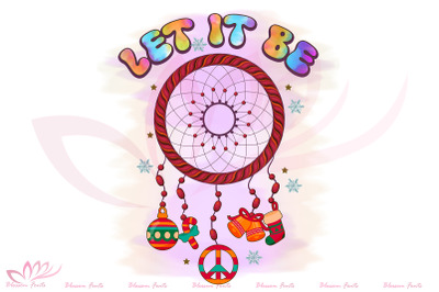 Let It Be Christmas Sublimation