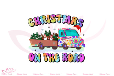 Christmas On The Road Sublimation