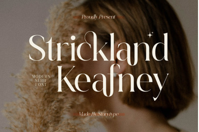 Strickland Keafney Typeface