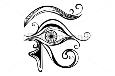 Contour Eye of Horus