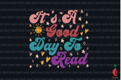 It&#039;s A Good Day to Read Retro Book Lover