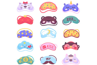 Eye sleep mask. Relaxed eyes accessories&2C; bedtime elements. Traveler m