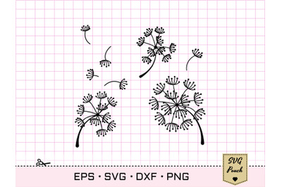Dandelion SVG, Just Brief Dandelion svg