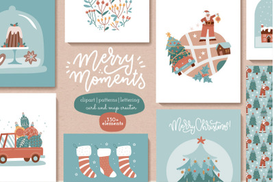 Christmas Merry Moments:cards &amp; maps