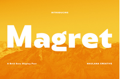 Magret Display Font