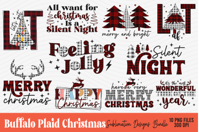 Buffalo Plaid Christmas Bundle