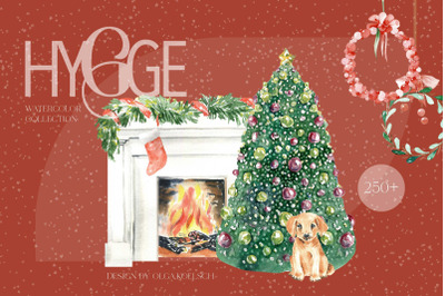 Hygge Christmas Watercolor