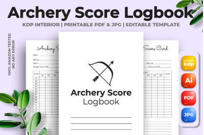 Archery Score Logbook KDP Interior