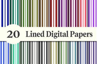 Lined Digital Paper