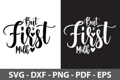 But First Milk cc-svg