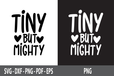 Tiny but Mighty svg