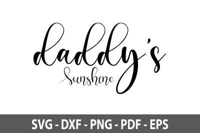 daddys sunshine svg