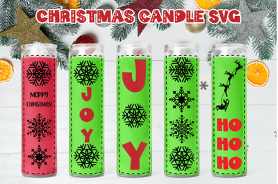 Christmas candle SVG | Christmas dollar tree candle