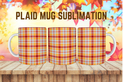 Buffalo Plaid Design | PNG Bundle | Mug Wrap