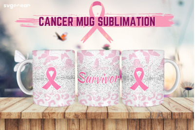 Cancer Mug Wrap | PNG Bundle | Mug Wrap