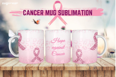 Cancer Mug Design | PNG Bundle | Mug Wrap