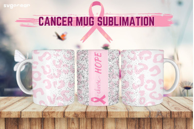 Breast Cancer Mug Design | PNG Bundle | Mug Wrap