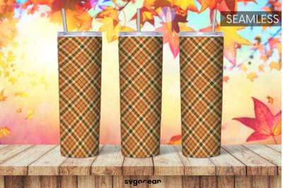 Buffalo Plaid Tumbler Tapered | PNG Bundle | Tumbler 20oz