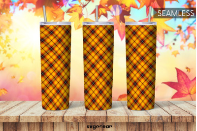 Plaid Tumbler Sublimation | PNG Bundle | Tumbler 20oz