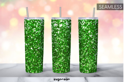 Green Glitter Tumbler Sublimation | PNG Bundle | Tumbler 20oz