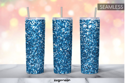 Blue Glitter Tumbler | PNG Bundle | Tumbler 20oz