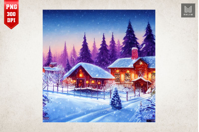 Warm and Cozy House Christmas 3