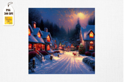 Peaceful and Cozy Town Christmas 2