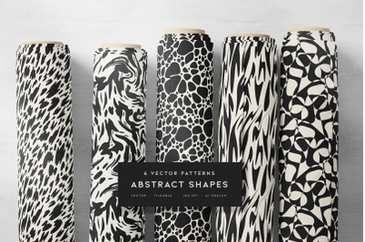 Abstract Shapes 6 Vector Patterns